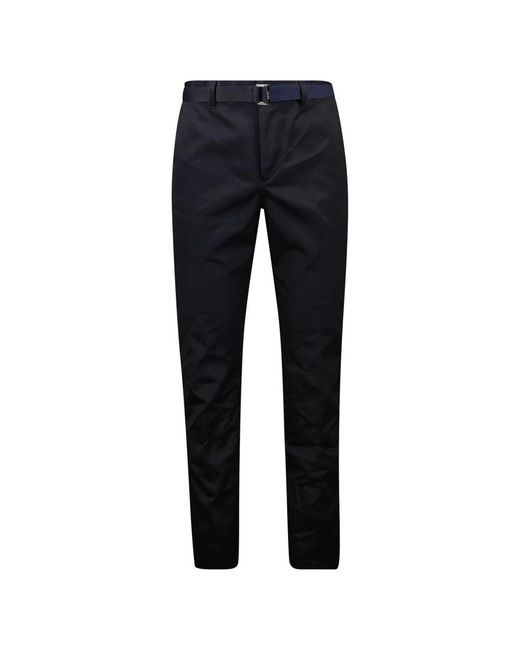Sacai Blue Slim-Fit Trousers for men