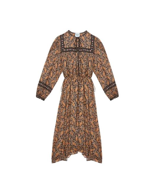 Isabel Marant Midi Dresses in het Brown