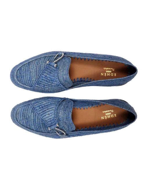 Edhen Milano Loafers in Blue für Herren
