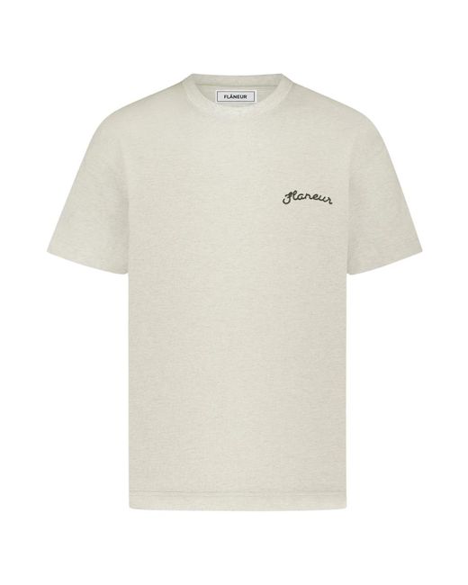T-Shirts flâneur de hombre de color White