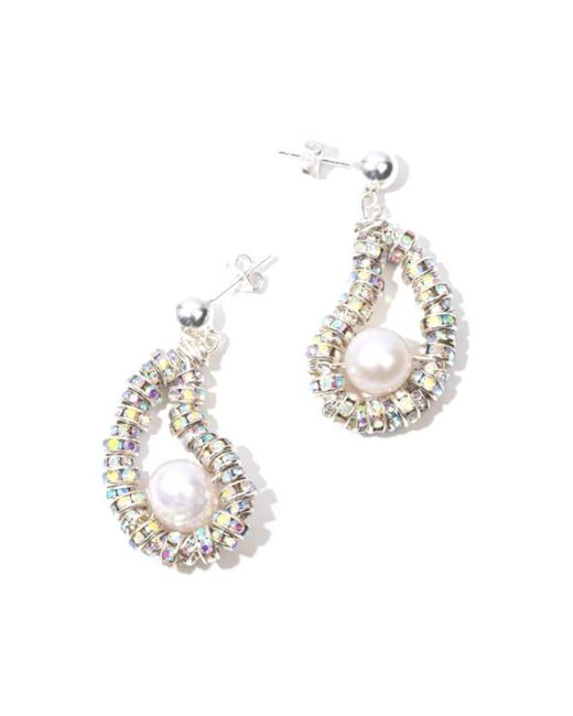 Accessories > jewellery > earrings PEARL OCTOPUSS.Y en coloris Metallic