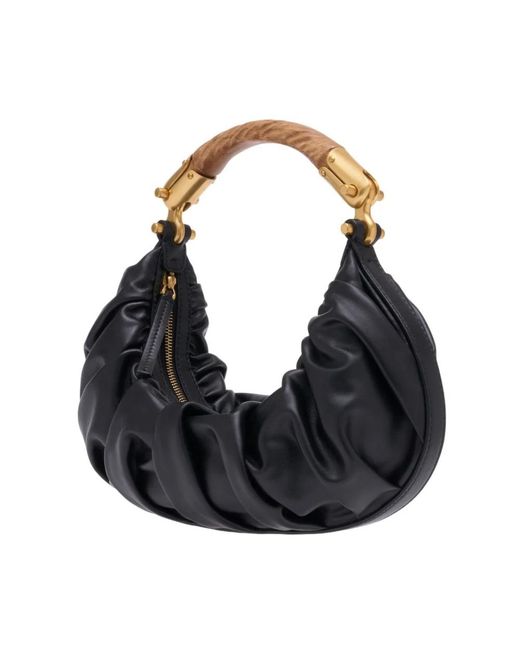 Shoulder Bags Balmain de color Black