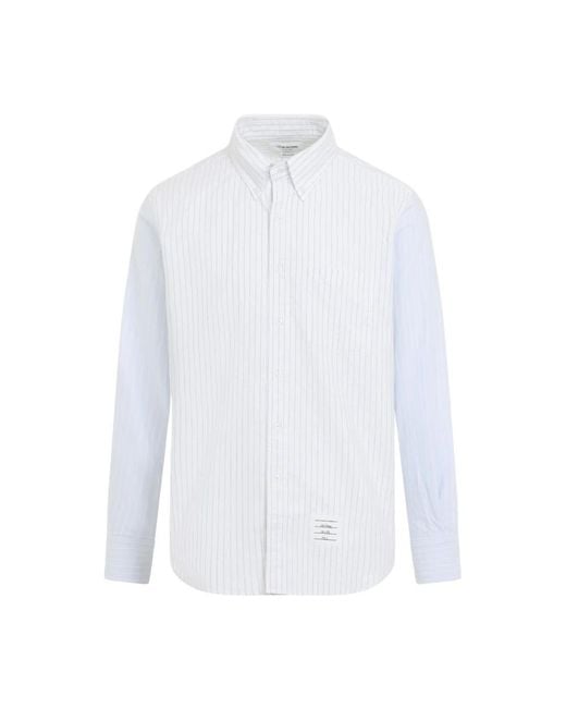 Thom Browne Button-Down Hemd in White für Herren