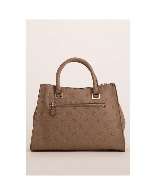Guess Brown Elegante Society Handtasche