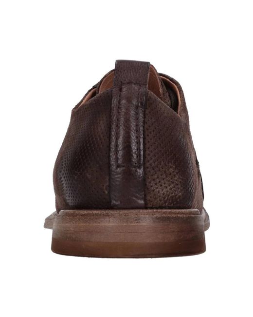 A.s.98 Brown Laced Shoes for men