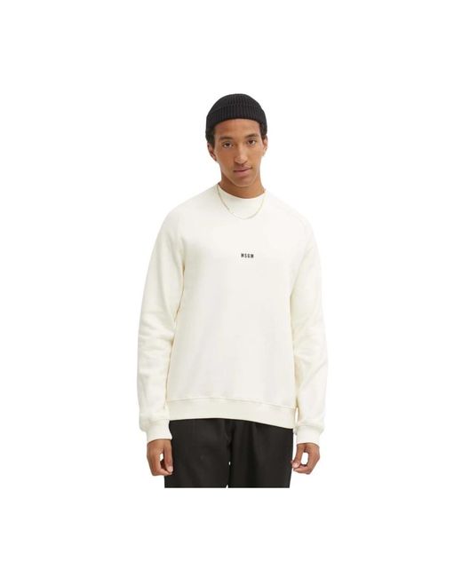 Sweatshirts MSGM pour homme en coloris White
