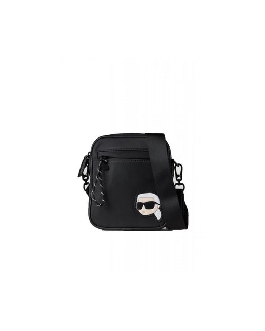 Karl Lagerfeld Black Cross Body Messenger for men