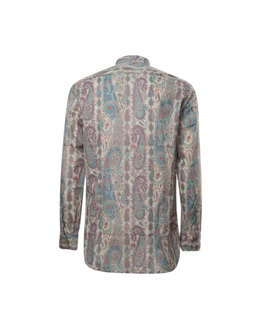 Etro Gray Casual Shirts for men