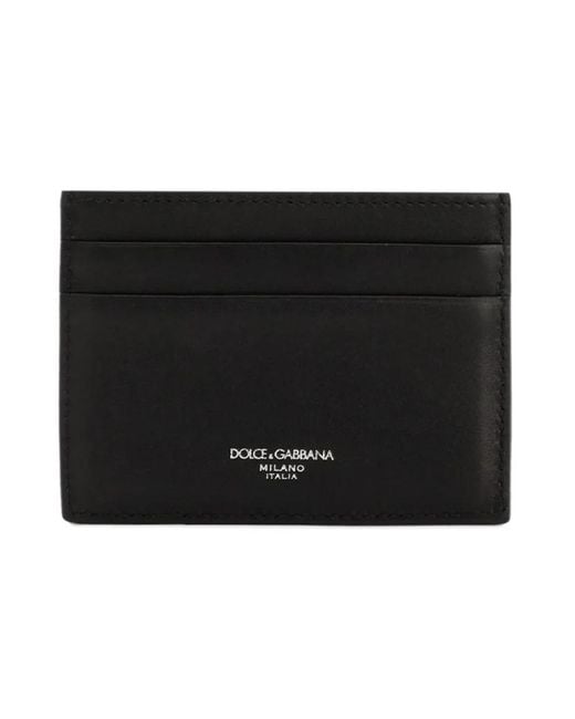 Dolce & Gabbana Black Wallets & Cardholders for men
