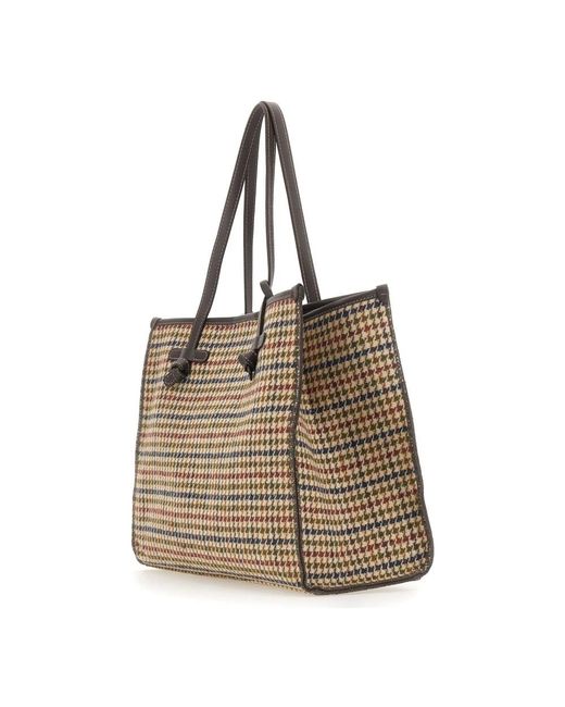 Gianni Chiarini Metallic Tote Bags
