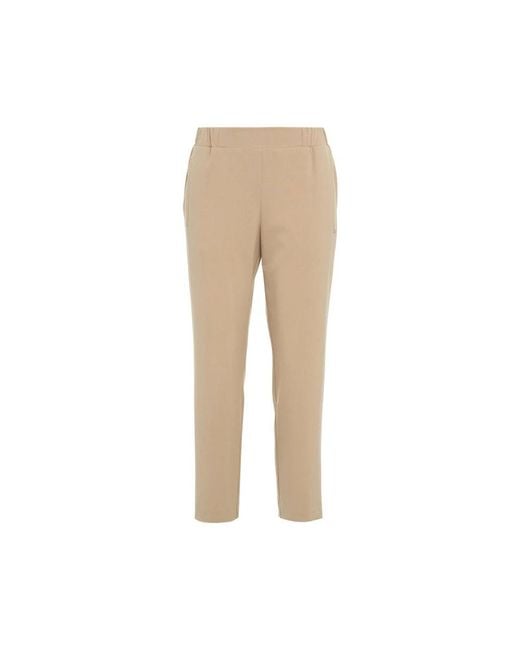 Ottod'Ame Natural Slim-Fit Trousers