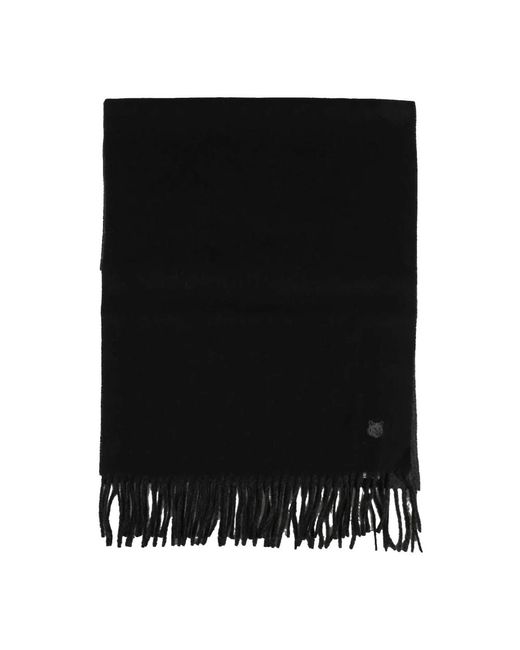 Accessories > scarves > winter scarves Maison Kitsuné pour homme en coloris Black