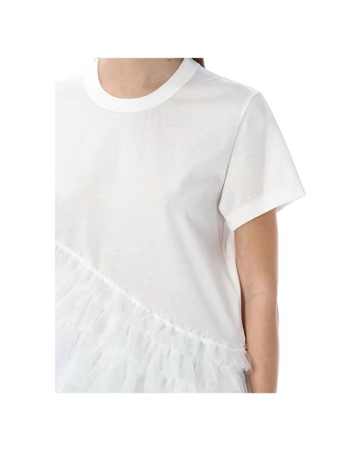 Noir Kei Ninomiya White T-shirts