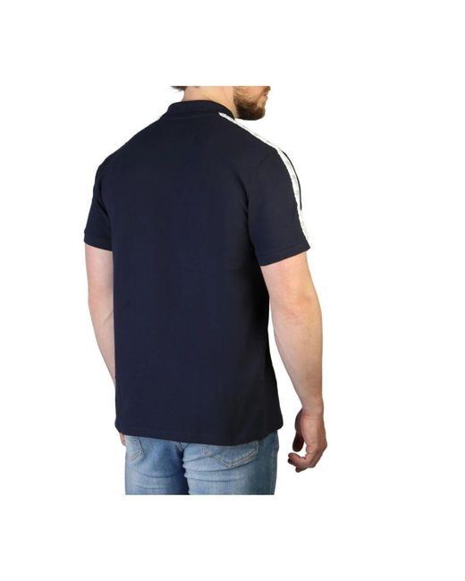 Automobili Lamborghini Blue Polo Shirts for men
