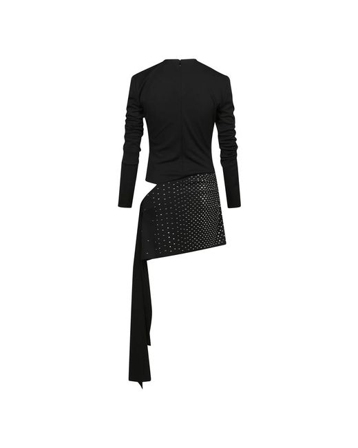 Short Dresses The Attico de color Black