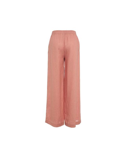 Ottod'Ame Pink Wide Trousers