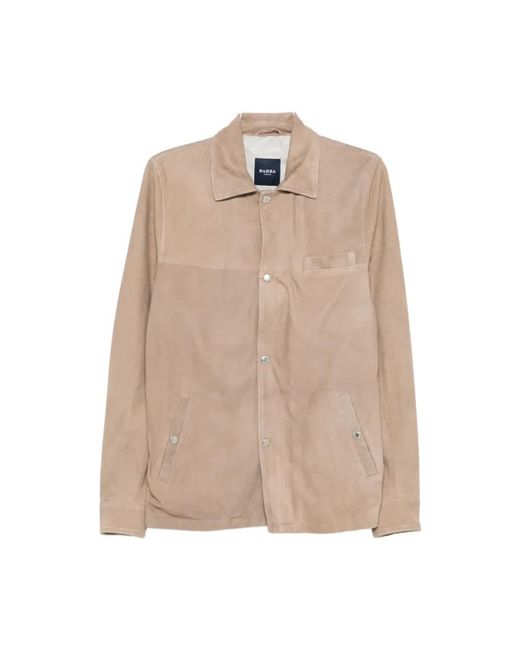 Barba Napoli Natural Leather Jackets for men