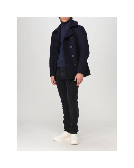 DSquared² Schwarze Cordhose Mit Schmaler Passform in Blue für Herren