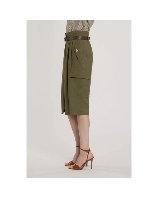 Relish Capulet Midi Rok in het Green