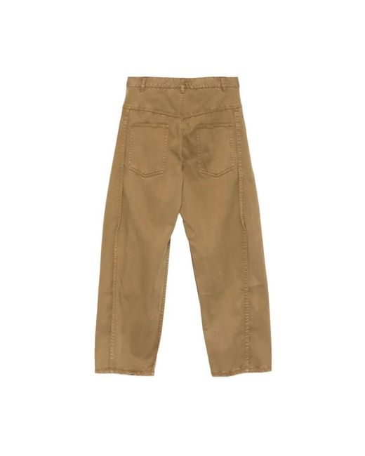 Tibi Natural Loose-Fit Jeans