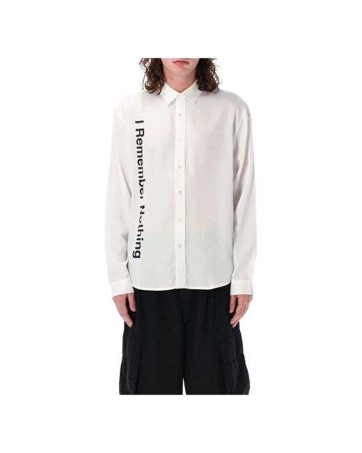 Pleasures White Casual Shirts for men