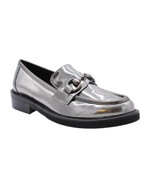 Luca Grossi Black Loafers