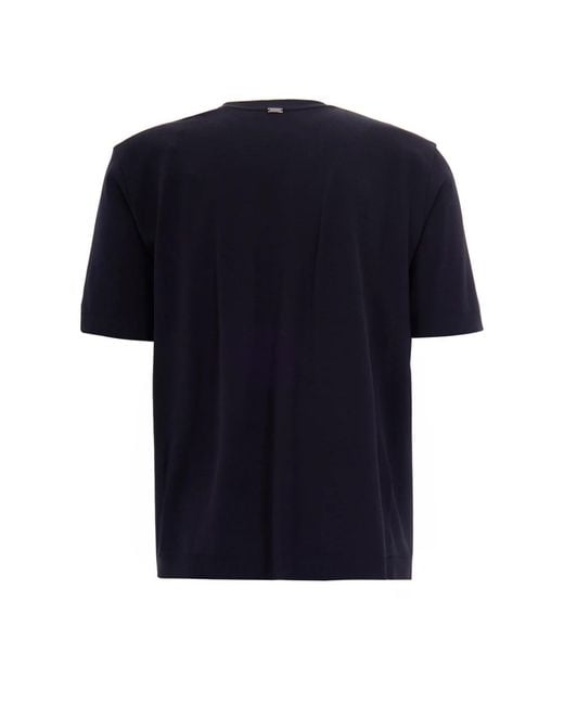 Herno Black T-Shirts for men