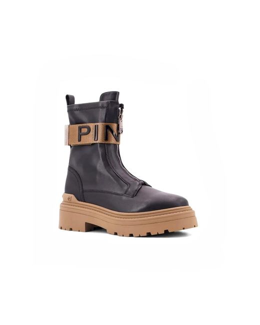 Pinko Blue Ankle Boots