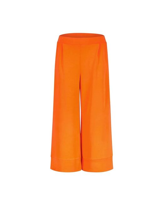 Rich & Royal Orange Wide Trousers