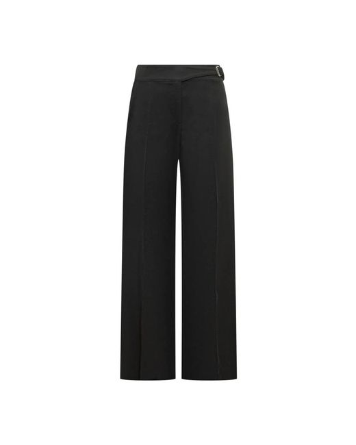 Sportmax Black Wide Trousers
