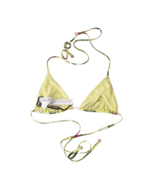 Dolce & Gabbana Green Bikinis