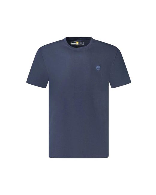 Timberland T-Shirts in het Blue voor heren