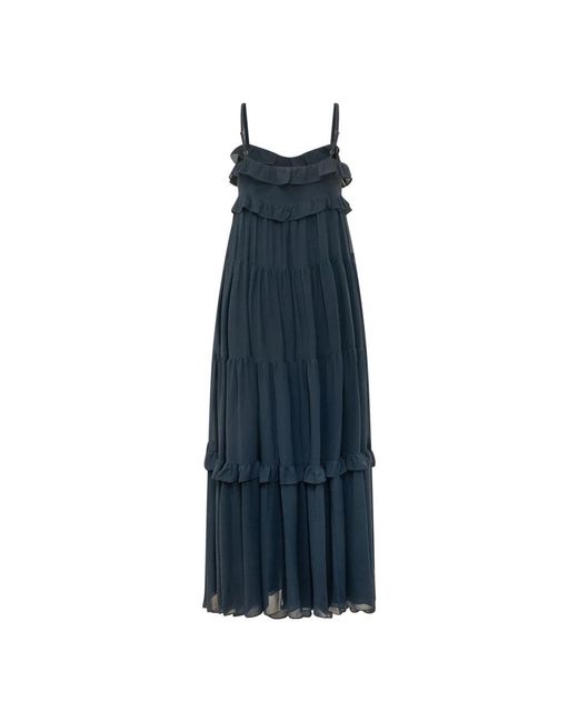 Michael Kors Blue Maxi Dresses