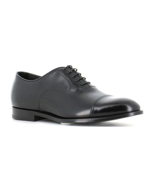 Doucal's Black Business Shoes for men