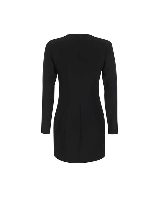 John Richmond Black Studded langarmkleid