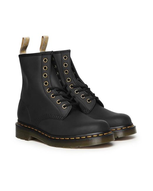 Dr. Martens Black Lace-Up Boots