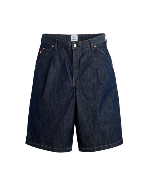 Levi's Blue Denim Shorts for men