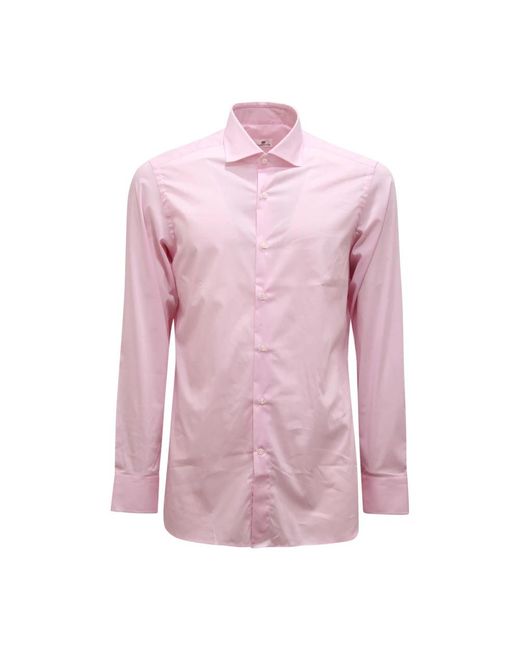 Sonrisa Pink Formal Shirts for men