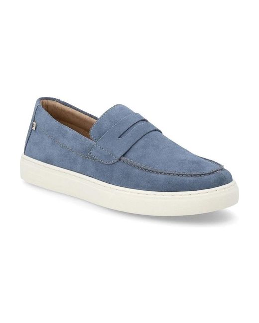 Rieker Blue Loafers for men
