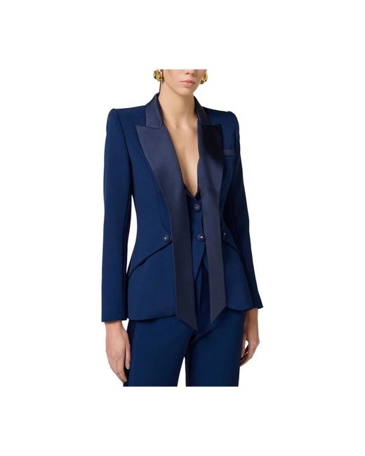 Elisabetta Franchi Blazers in het Blue