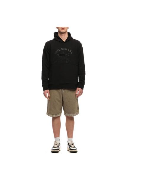 Paul & Shark Black Hoodies for men
