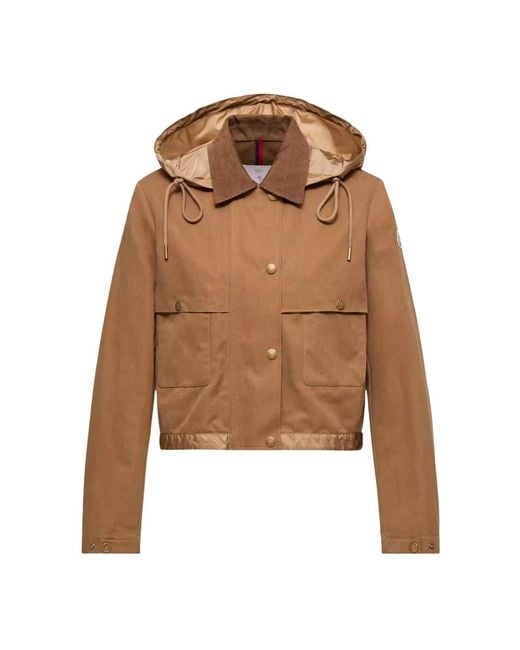 Light Jackets Moncler de color Brown