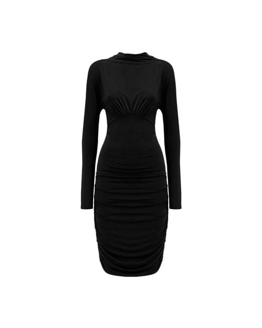 Jijil Black Short Dresses