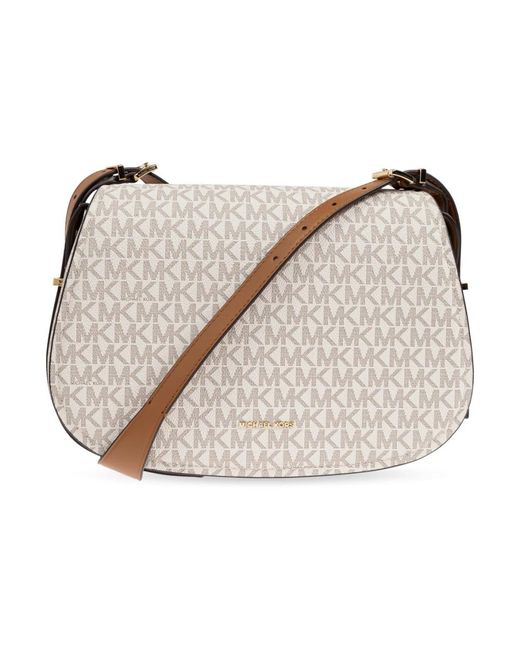 Michael Kors Natural Shoulder Bags