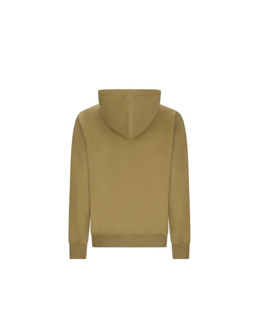 AMI Hoodies & Sweatvesten ,Bruin ,Molleton Tactische Jas in het Green voor heren