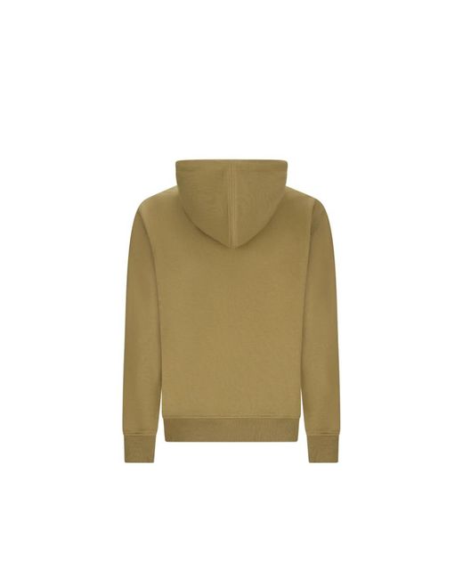 AMI Hoodies & Sweatvesten ,Bruin ,Molleton Tactische Jas in het Green voor heren