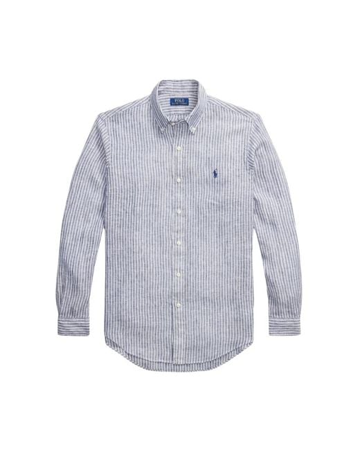 Polo Ralph Lauren Blue Casual Shirts for men