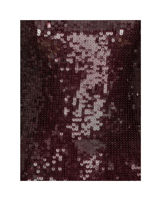 ROTATE BIRGER CHRISTENSEN Brown Party Dresses
