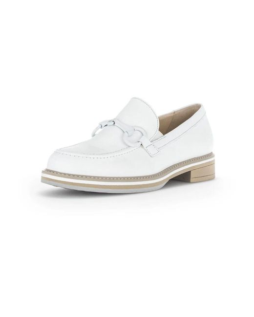Loafers di Gabor in White