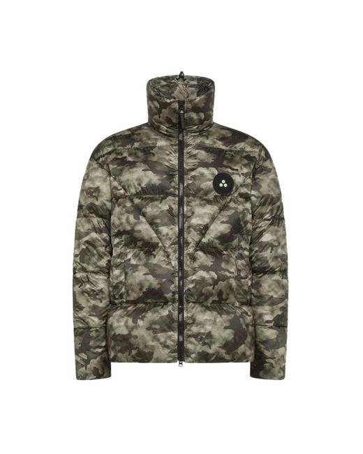 Peuterey Takeoff Camou Jacket in het Green voor heren
